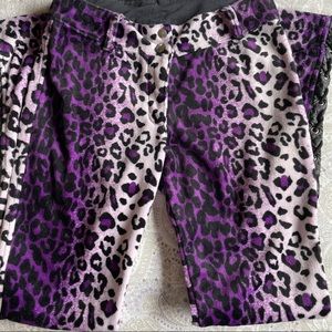 SOLD | Lip Service Purple Leopard Pants